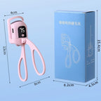 Plastic Electric Eyelash Curler USB Charging Quick Heating Heated Eyelashes Curler 3-speed Temperature Control
