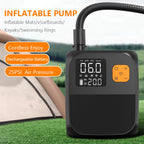 Rechargeable Electric Paddle Board Pump SUP Pump 25PSI Tire Inflator Pump for Inflatable Stand Up Paddle Board Kayaks Boats