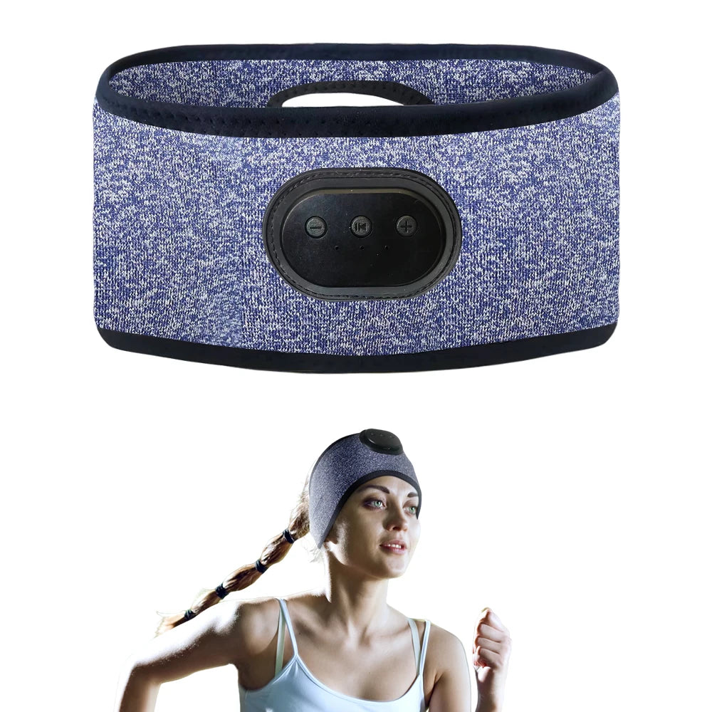 New Headband Earphones for Sleeping Bluetooth, Phone Bluetooth Wireless Sleep Eye Mask, Hands-Free Bluetooth Earphone Eye Cover