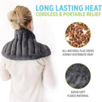 Microwave Heat Wrap Belt for Neck & Shoulder Pain Relief
