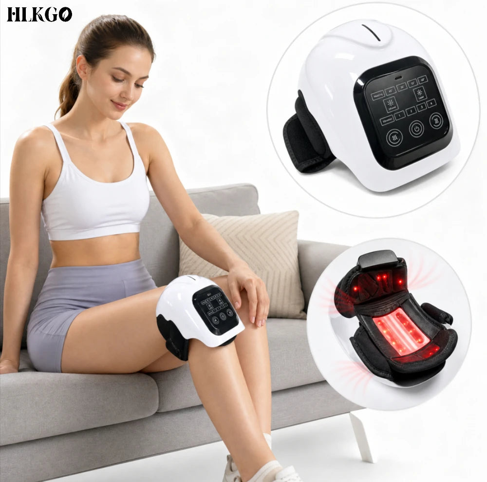 5 Gear Adjustment Smart Knee LED Display Massager Air Pressure for Shoulders Elbows Knee Gift For Parents Or Elders