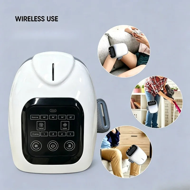 5 Gear Adjustment Smart Knee LED Display Massager Air Pressure for Shoulders Elbows Knee Gift For Parents Or Elders