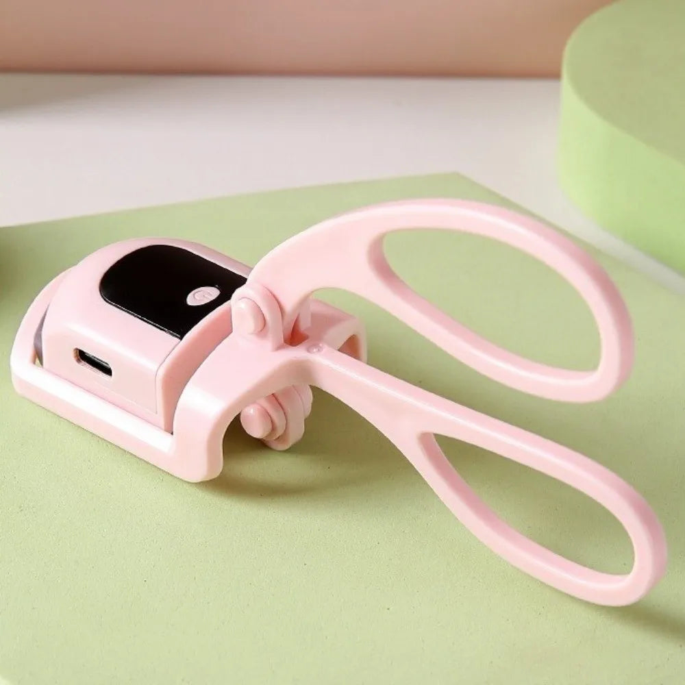 Plastic Electric Eyelash Curler USB Charging Quick Heating Heated Eyelashes Curler 3-speed Temperature Control