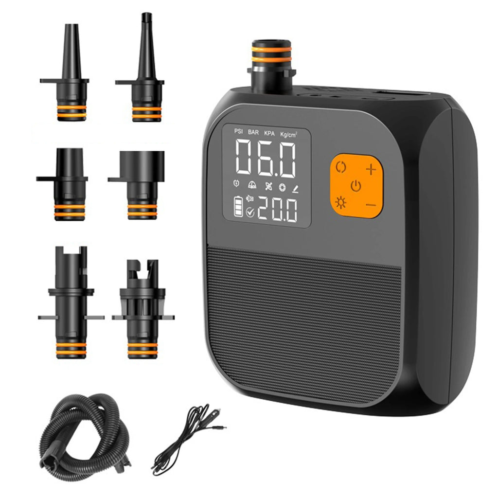 Rechargeable Electric Paddle Board Pump SUP Pump 25PSI Tire Inflator Pump for Inflatable Stand Up Paddle Board Kayaks Boats