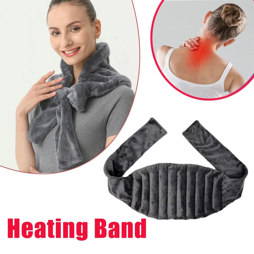 Microwave Heat Wrap Belt for Neck & Shoulder Pain Relief