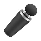 Compact Leakproof Mini Car Trash Can with Easy-Press Pop-Up Lid Durable Odor-Blocking Waterproof ABS Bin for Cup Holders Storage