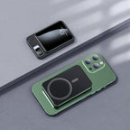 10000mAh Magnetic Power Bank, a 2-in-1 Multi-Functional Charger That Supports Wired and Wireless Charging, Is a Portable External Battery Suitable for Mobile Phones and Smart Devices.